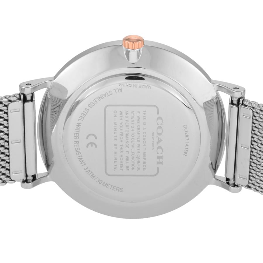 COACH コーチ レディース 時計 PERRY ペリー クォーツ シルバー