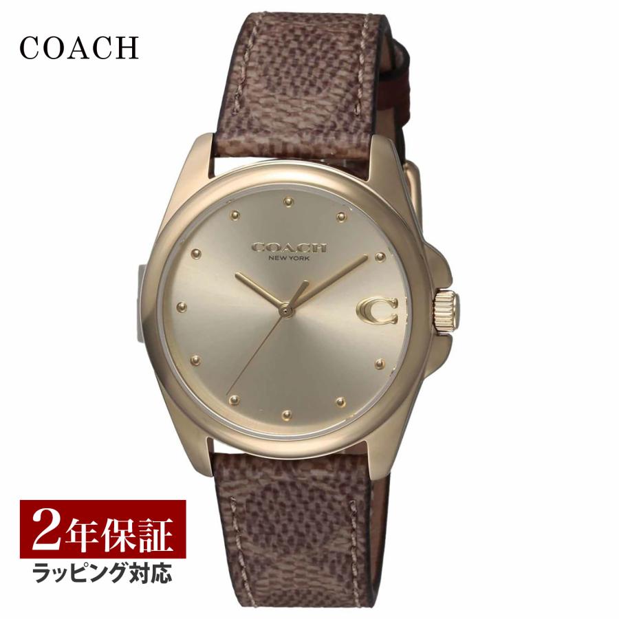 COACH 腕時計GREYSON レディース ゴールド