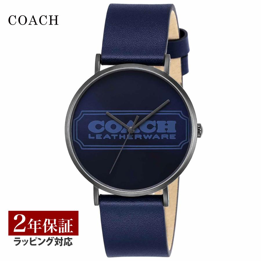 COACH（コーチ） メンズ 時計 CHARLES チャールズ クォーツ ネイビー 
