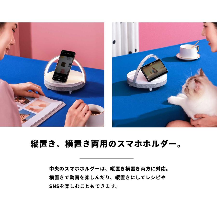 爆買 week最大P20＋7 【最終特価】 EZVALO LEDライト ワイヤレス充電器