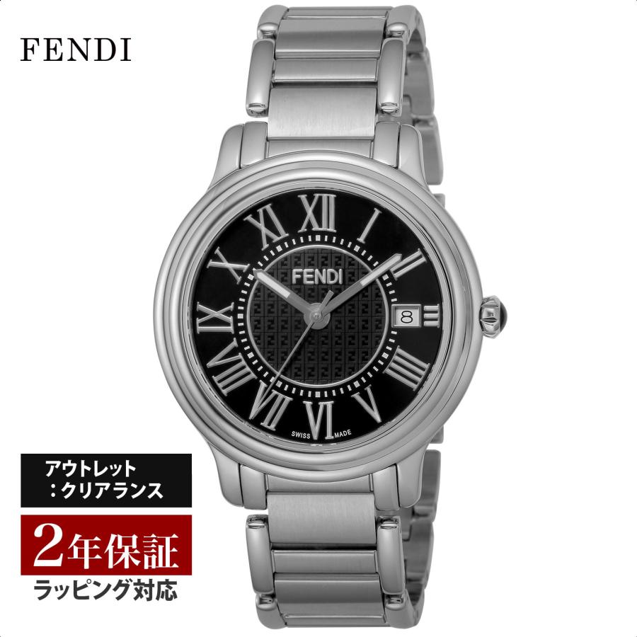FENDI 腕時計 F710114011 RUNAWAY BLACK【クォーツ】Men´s (FENDI