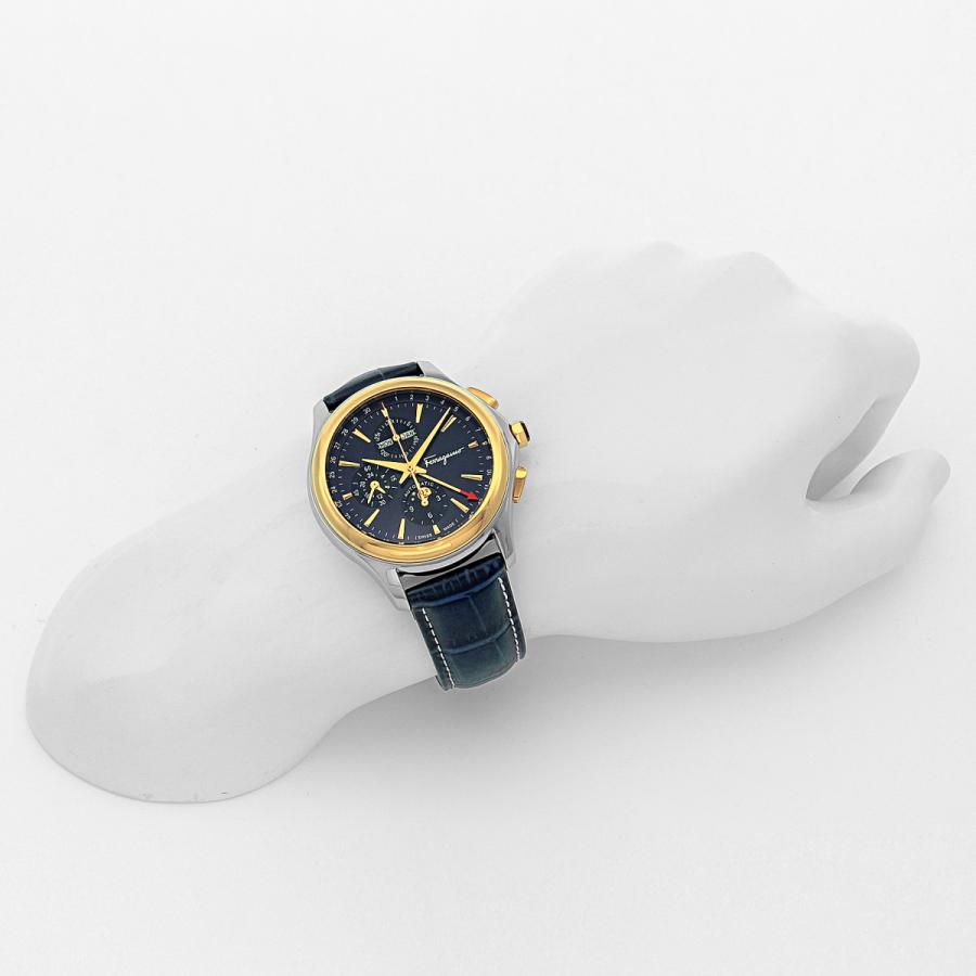 【即日配送】フェラガモ メンズ 腕時計 クロノグラフ クォーツ ネイビー 楽天市場】＼大感謝祭5%OFFクーポン＆P5倍／フェラガモ Ferragamo