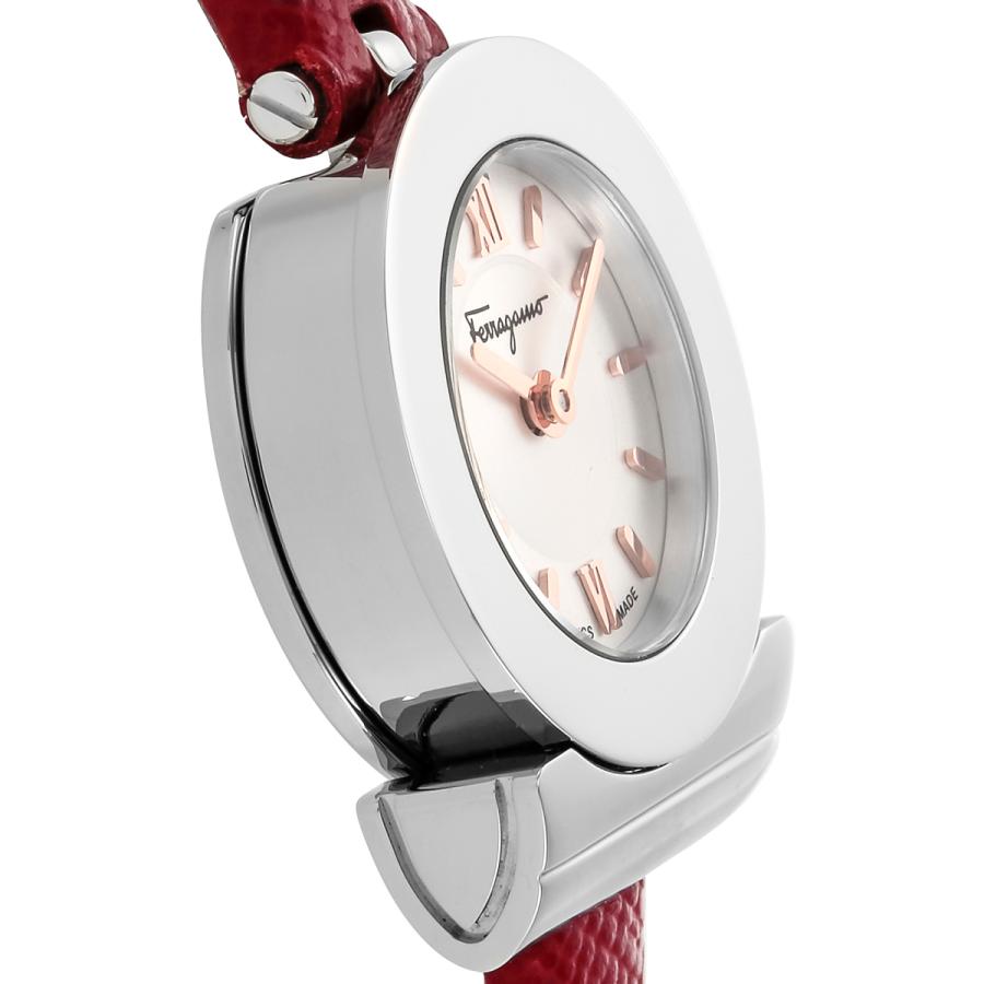 Ferragamo フェラガモ GANCINO ガンチーノ クォーツ レディース シルバー SF4301920 時計 腕時計 高級腕時計 ブランド｜u-stream-watch｜03