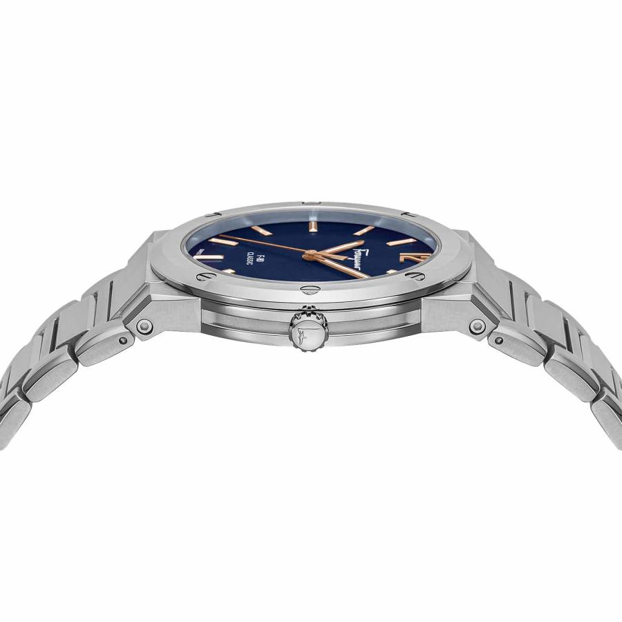 フェラガモ Ferragamo メンズ 時計 F-80 CLASSIC クォーツ ブラック SFDT02423 爆買の画像