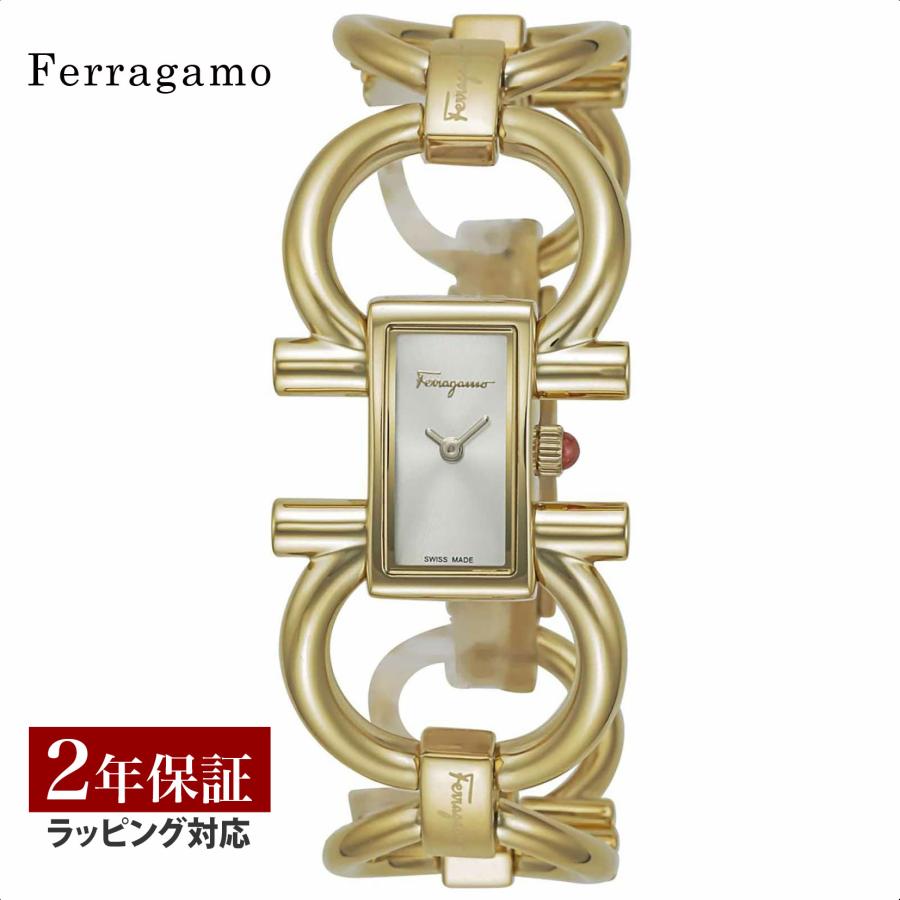箱付き フェラガモ Ferragamo ダブルガンチーニ クォーツ レディース 箱付き フェラガモ Ferragamo ダブルガンチーニ クォーツ レディース
