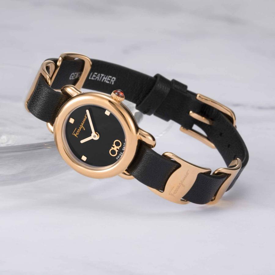 【美品】フェラガモ FERRAGAMO 腕時計 SFHT01522 VARINA フェラガモ Ferragamo レディース 時計 バリナ クォーツ