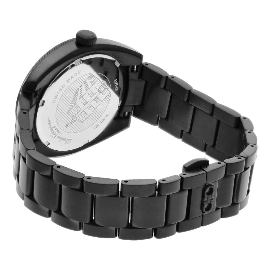 ;*;様 Ferragamo 腕時計 ブラック　稼働品 FERRAGAMO（フェラガモ） 【OUTLET】 メンズ 時計 EXPERIENCE クォーツ