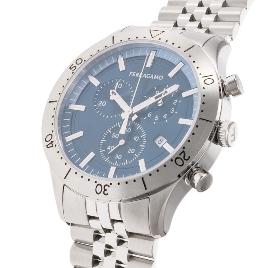 【OUTLET】 フェラガモ Ferragamo メンズ 時計 NEW GENT CHRONO クォーツ ブルー SFU400323 時計 爆買の画像