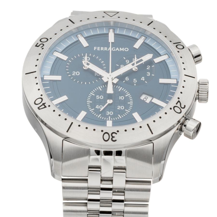 【OUTLET】 フェラガモ Ferragamo メンズ 時計 NEW GENT CHRONO クォーツ ブルー SFU400323 時計 爆買の画像