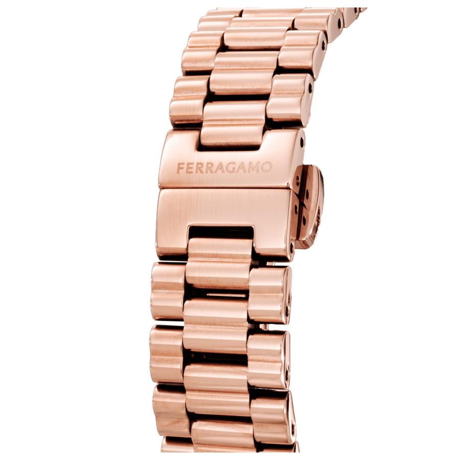 Ferragamo フェラガモ GANCINI TWISTED クォーツ レディース ネイビー SFVB00624 腕時計 高級 爆買の画像