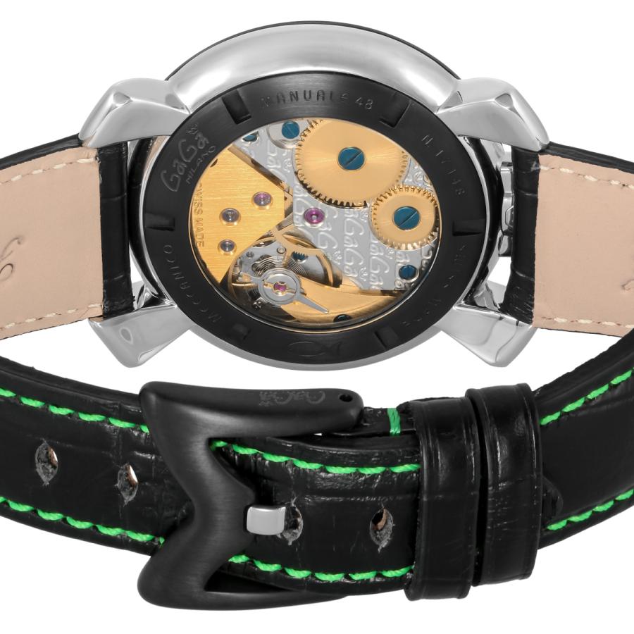 OUTLET】 ガガミラノ GaGaMILANO メンズ 時計 MANUALE 48mm 手巻  