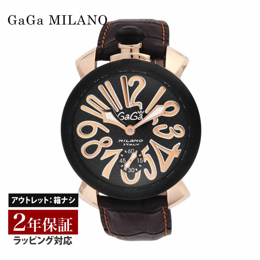 OUTLET】 ガガミラノ GaGaMILANO メンズ 時計 MANUALE 48mm 手巻  
