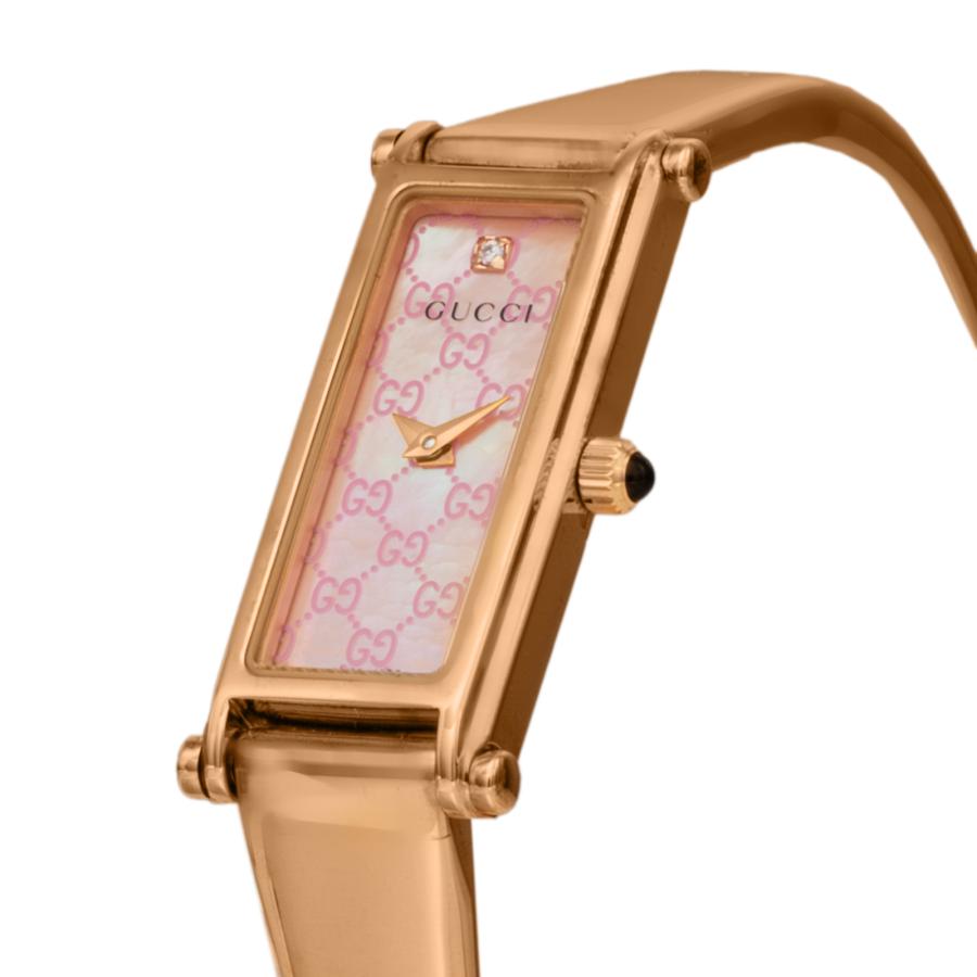 【OUTLET】 グッチ GUCCI レディース 時計 クォーツ ピンクパール YA015559 腕時計 【箱/保証書ナシ 当店保証2年】 爆買の画像
