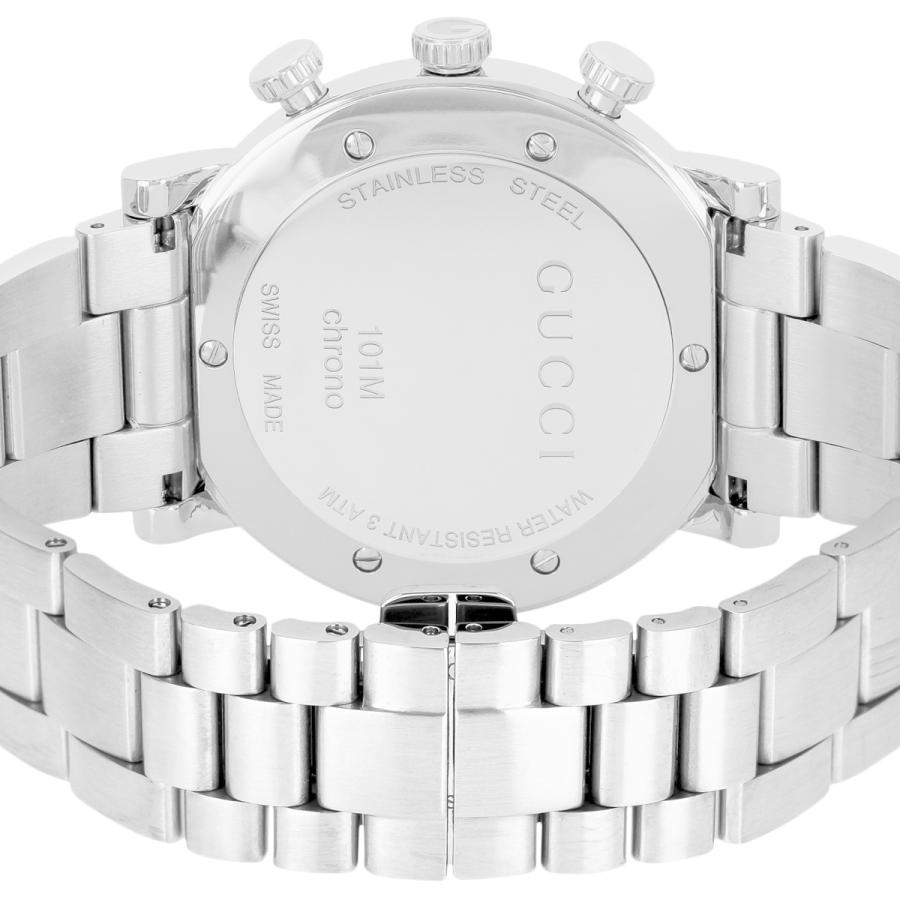 グッチ GUCCI メンズ 時計 G CHRONO クロノ クォーツ ブラック YA101309 時計 爆買の画像