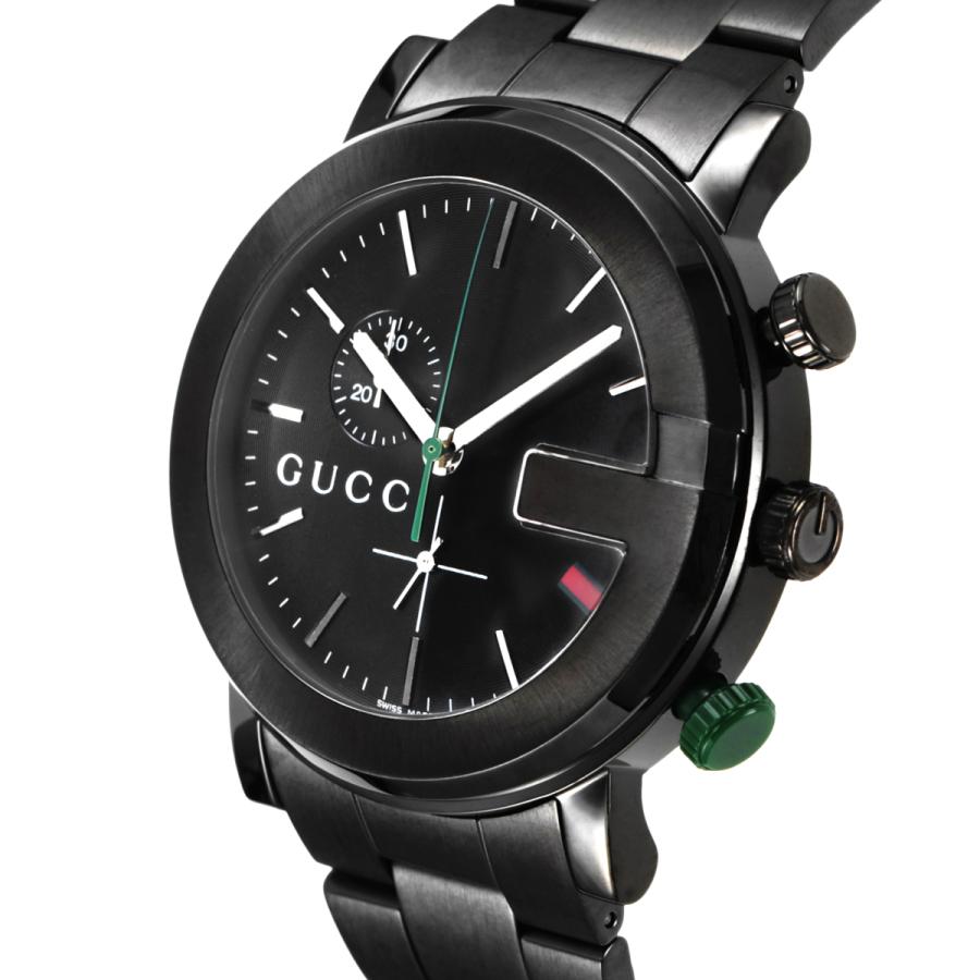 GUCCI（グッチ） メンズ 時計 G CHRONO Gクロノ クォーツ ブラック