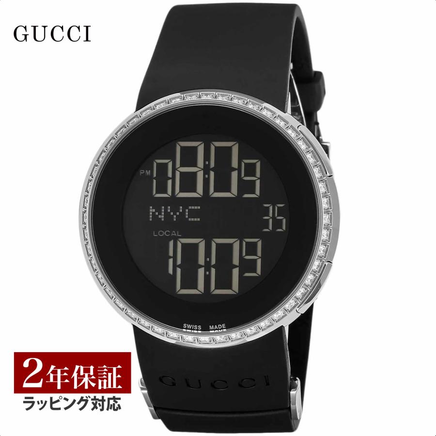 GUCCI（グッチ） レディース 時計 I GUCCI クォーツ ブラック YA114402