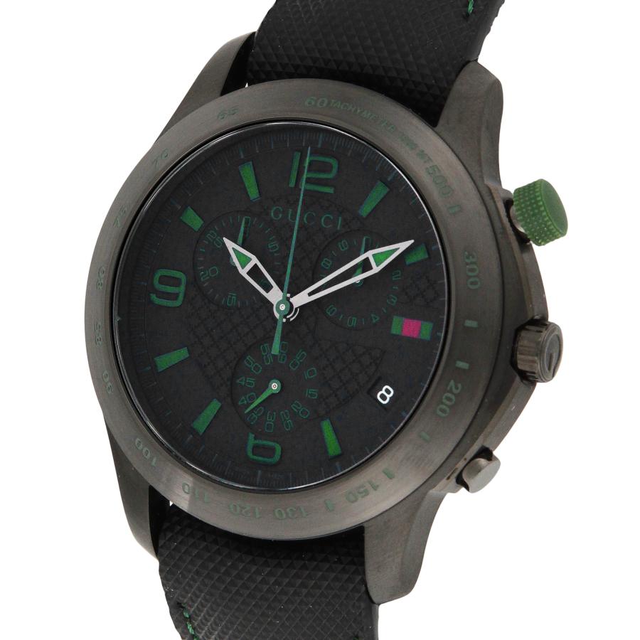 グッチ GUCCI メンズ 時計 G-TIMELESS Gタイムレス クォーツ ブラック YA126225 時計 腕時計 ブランド 【ローン金利無料】 爆買の画像