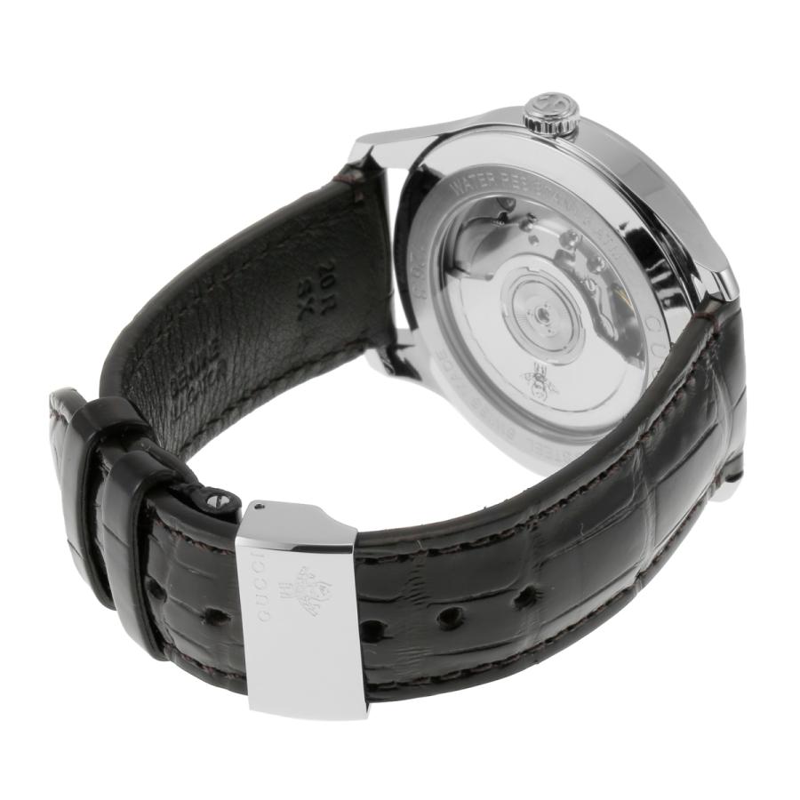 【OUTLET】 グッチ GUCCI メンズ 時計 G-TIMELESS Gタイムレス 自動巻 シルバー YA126332 時計 【箱/保証書ナシ 当店保証2年】 爆買の画像