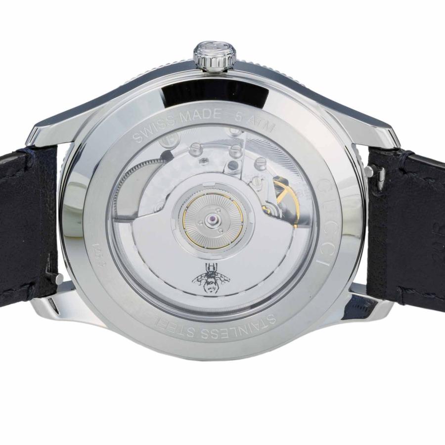 【OUTLET】 グッチ GUCCI ユニセックス 時計 G-タイムレス G-TIMELESS 自動巻 ネイビー YA126347 【箱/保証書ナシ 当店保証2年】 爆買の画像