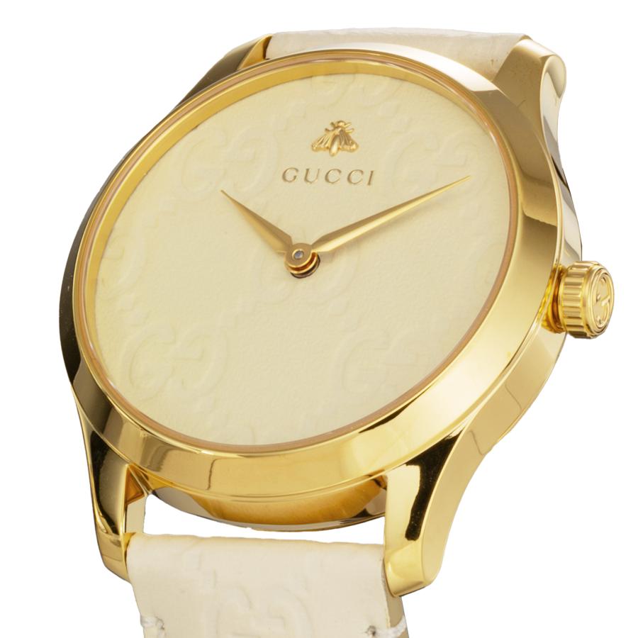 GUCCI グッチ G-TIMELESS クォーツ レディース アイボリー YA1264033A 時計 高級 腕時計 ブランド 爆買の画像