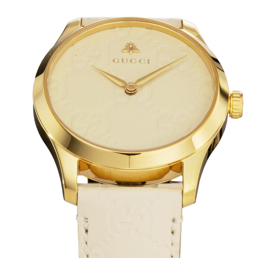 GUCCI グッチ G-TIMELESS クォーツ レディース アイボリー YA1264033A 時計 高級 腕時計 ブランド 爆買の画像