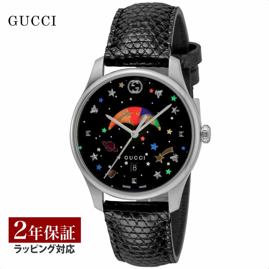 新品未使用　GUCCI　グッチ　腕時計　YA1264045　メンズ　36mm グッチ GUCCI 腕時計 メンズ レディース YA1264045 クォーツ ブラック