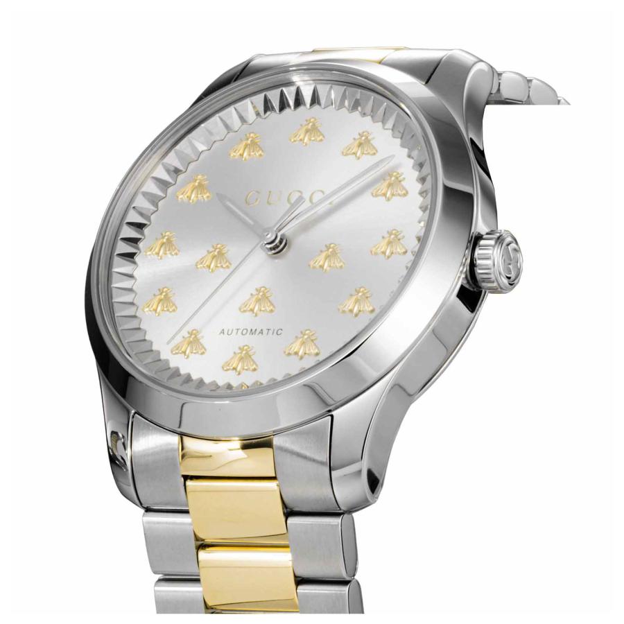 GUCCI 自動巻き 腕時計 本体 GUCCI（グッチ） G-Timeless 自動巻 ユニセックス シルバー YA1264189