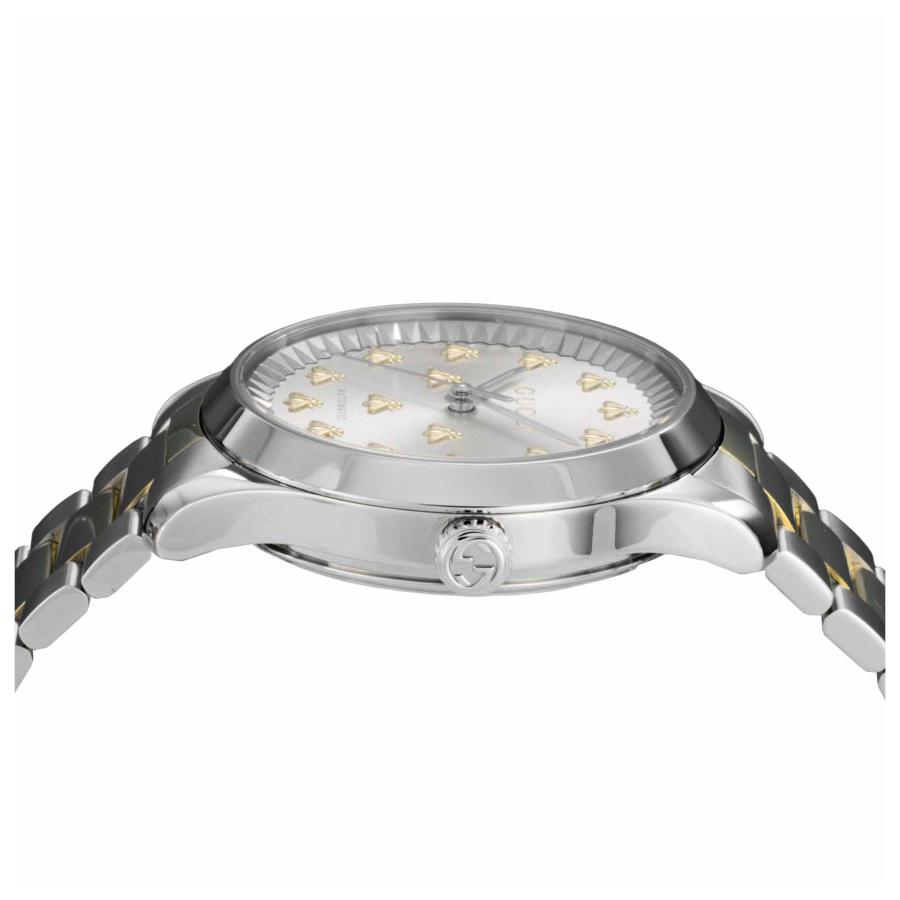 GUCCI（グッチ） G-Timeless 自動巻 ユニセックス シルバー YA1264189