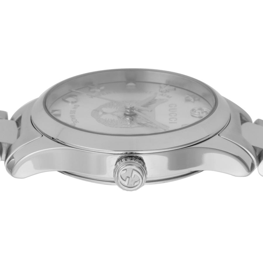 GUCCI グッチ G-TIMELESS クォーツ レディース シルバー YA126595 時計 高級 爆買の画像