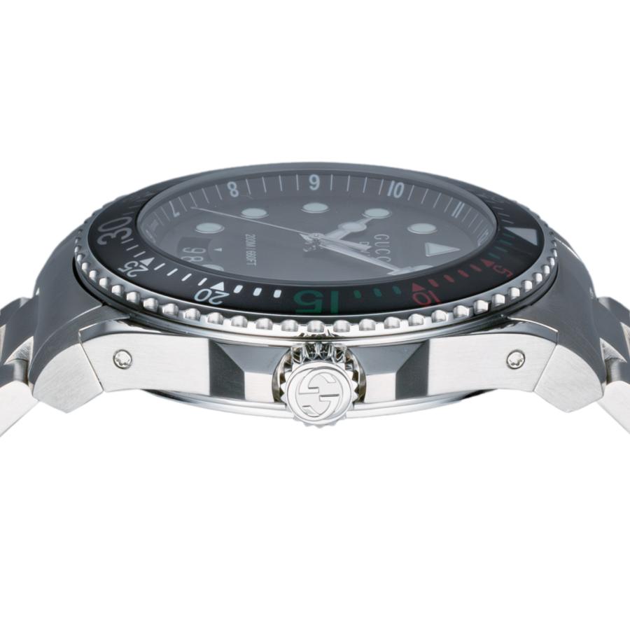 【当店限定】 グッチ GUCCI メンズ 時計 DIVE ダイブ クォーツ ブラック YA136208A 時計 爆買の画像