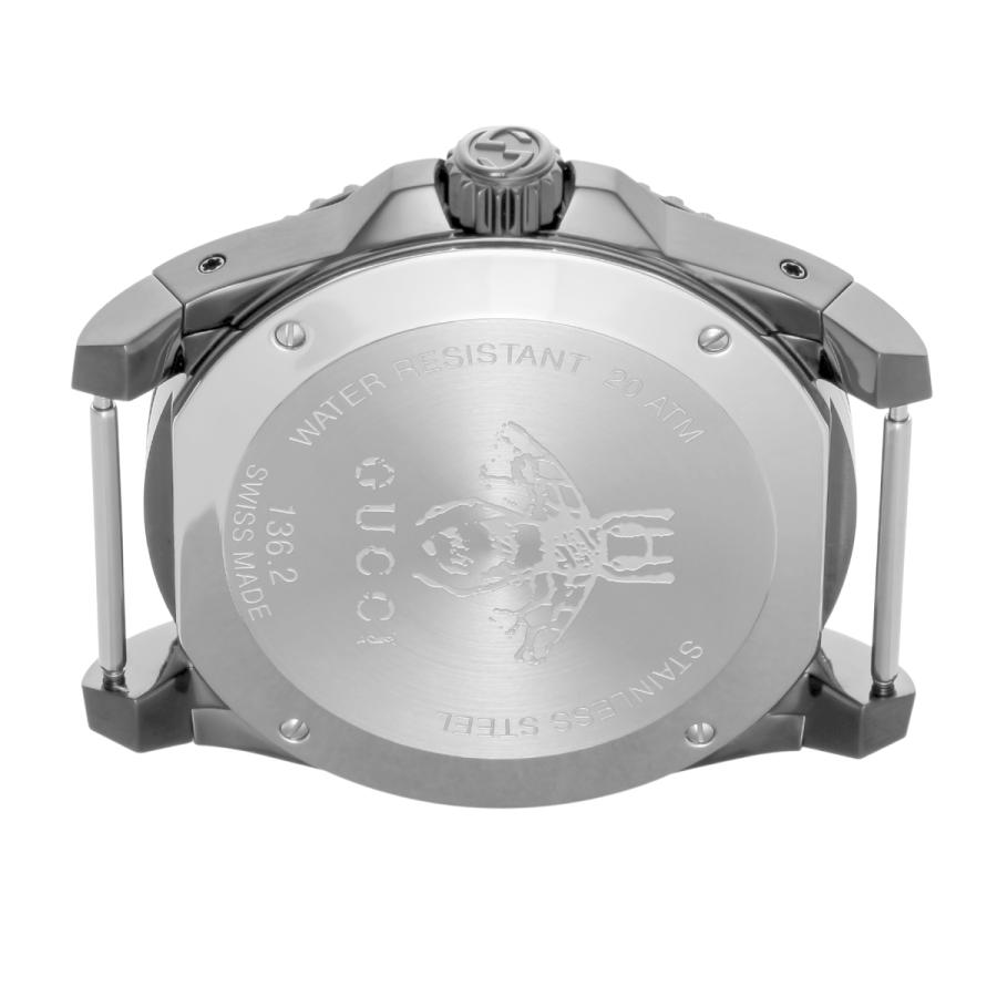 グッチ GUCCI 腕時計 メンズ YA136214 クォーツ ネイビー レッド