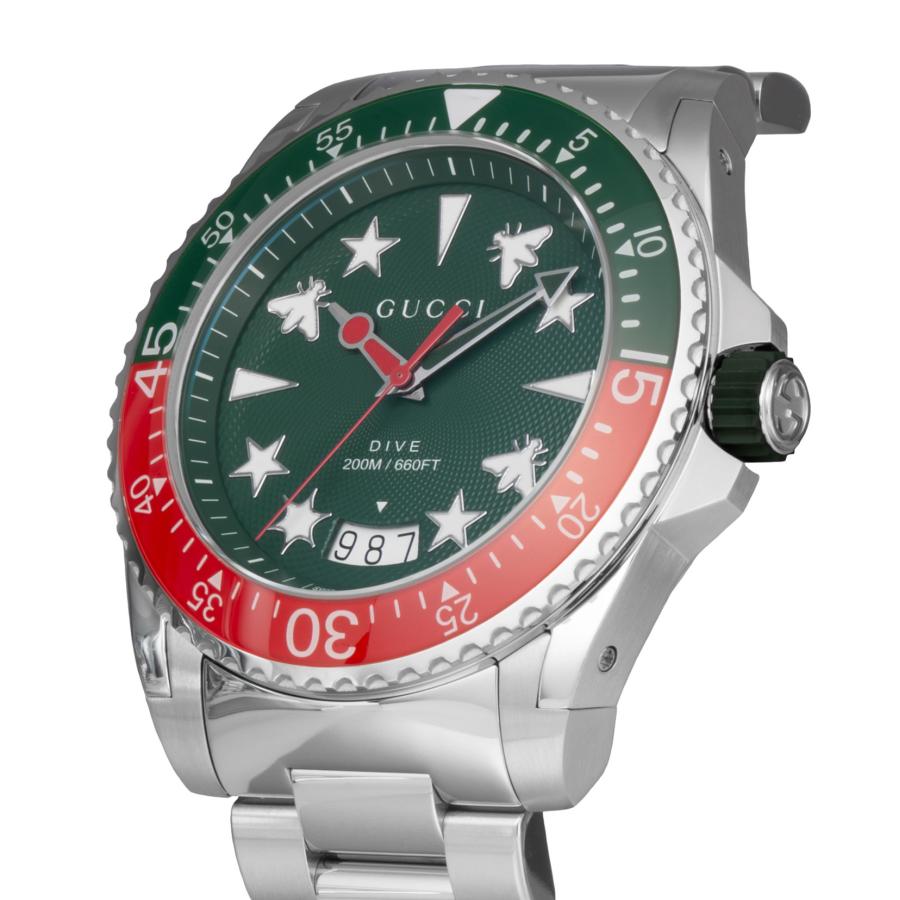GUCCI メンズ　腕時計 Swiss made ダイバー　クォーツ GUCCI 【当店限定】 グッチ メンズ 時計 DIVE ダイブ クォーツ
