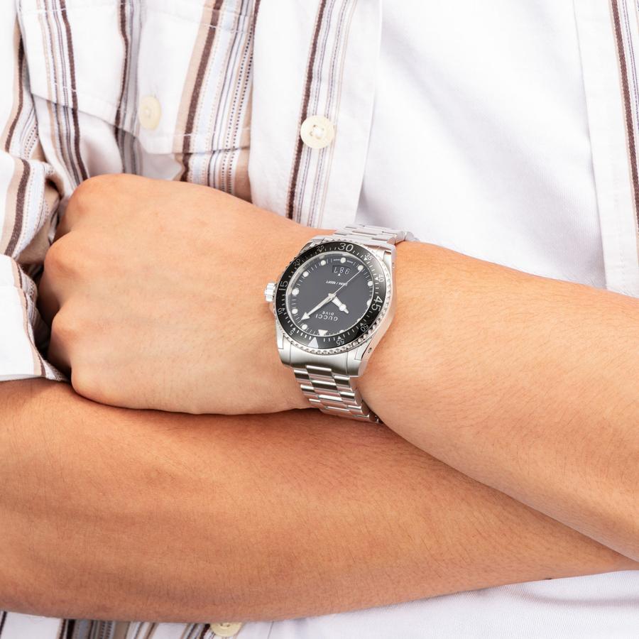 グッチ　ダイブ　ウォッチ　時計　メンズ GUCCI 【当店限定】 グッチ メンズ 時計 DIVE ダイブ クォーツ