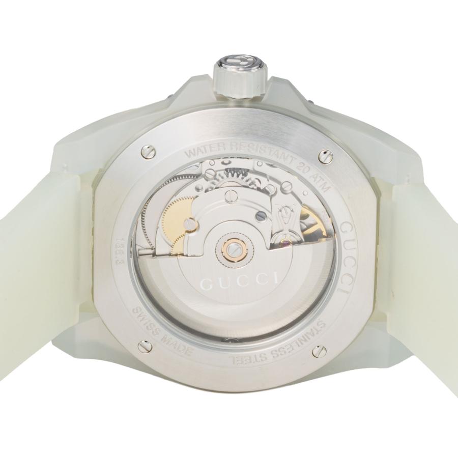 GUCCI グッチ　ダイヴ DIVE 腕時計　ホワイト GUCCI 【当店限定】 グッチ メンズ 時計 DIVE ダイブ 自動巻