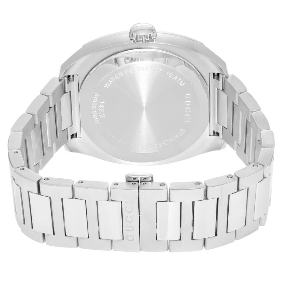 グッチ GUCCI 142.2 GG2570 Ref.YA142201 クォーツ Amazon.co.jp: [グッチ] 腕時計 GG2570 ブラック 文字盤