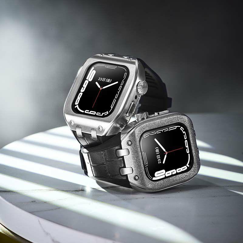 アップル ウォッチ カバー Apple Watch ケース 9!8!7対応 ハンブルリッチ FROST WBB0289-002 41mm メンズ レディース ユニセックスの画像