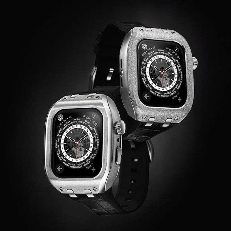 アップル ウォッチ カバー Apple Watch ケース 9!8!7対応 ハンブルリッチ FROST WBB0289-002 41mm メンズ レディース ユニセックスの画像