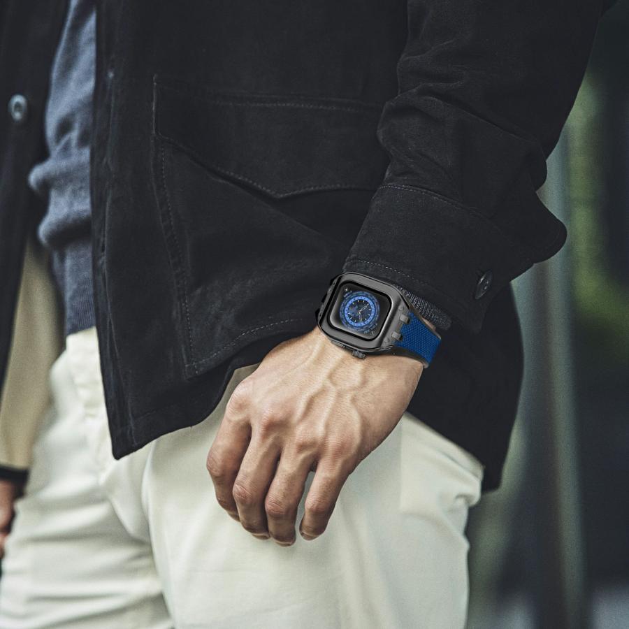 Apple Watch - ハンブルリッチAppleウォッチケース格安！ Apple Watch ケース 11/10対応 - 1046CL03BKYLBKK 46mm | 高級