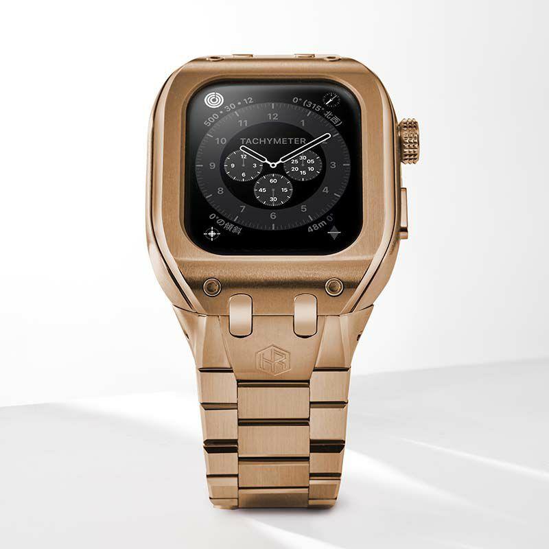 アップル ウォッチ カバー Apple Watch ケース 9!8!7対応 ハンブルリッチ CLASSIC METAL WBB0289-033 41mm メンズ レディースの画像