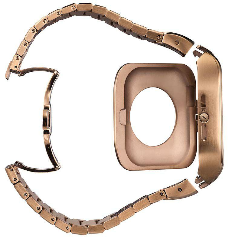 アップル ウォッチ カバー Apple Watch ケース 9!8!7対応 ハンブルリッチ CLASSIC METAL WBB0289-033 41mm メンズ レディースの画像