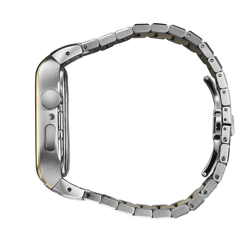 アップル ウォッチ カバー Apple Watch ケース 9!8!7対応 ハンブルリッチ CLASSIC METAL WBB0289-035 41mm メンズ レディースの画像