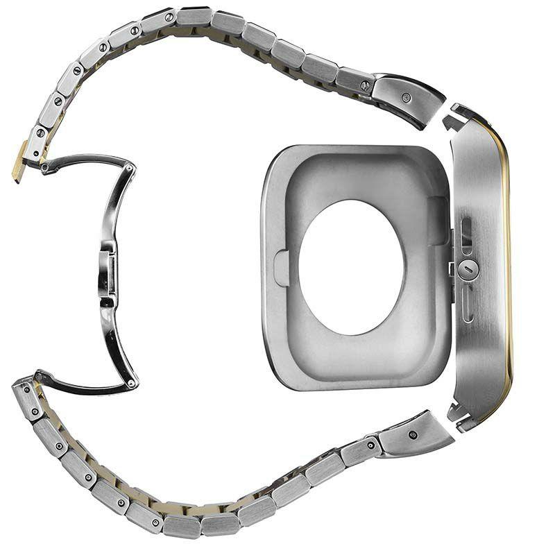 アップル ウォッチ カバー Apple Watch ケース 9!8!7対応 ハンブルリッチ CLASSIC METAL WBB0289-035 41mm メンズ レディースの画像