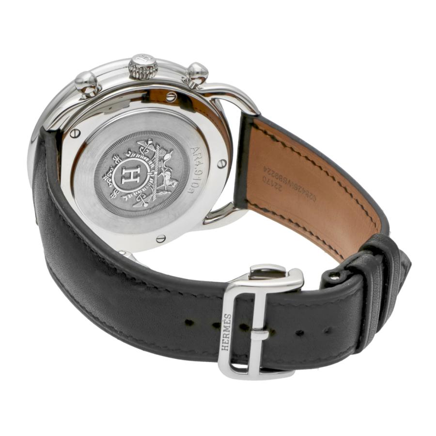 HERMES エルメス メンズ 時計 アルソークロノ 自動巻 ブラック HERMES エルメス メンズ 時計 アルソークロノ 自動巻 ブラック