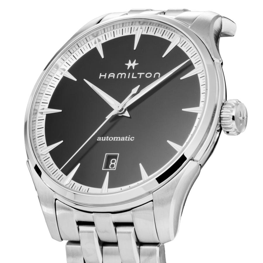 HAMILTON ハミルトン JAZZ MASTER AUTO 自動巻 メンズ ブラック H32475130 時計 高級 腕時計 ブランド 爆買の画像