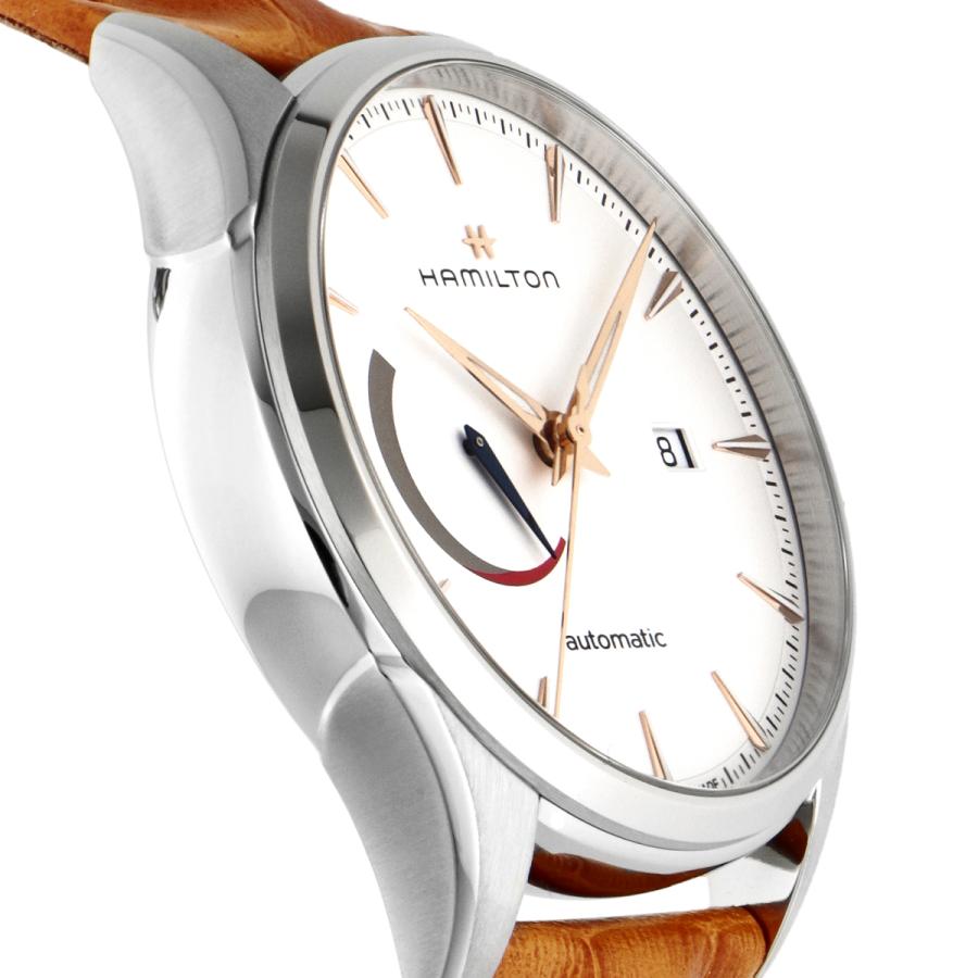 ハミルトン HAMILTON メンズ 時計 JAZZMASTER ジャズマスター 自動巻 ホワイト H32635511 時計 爆買の画像