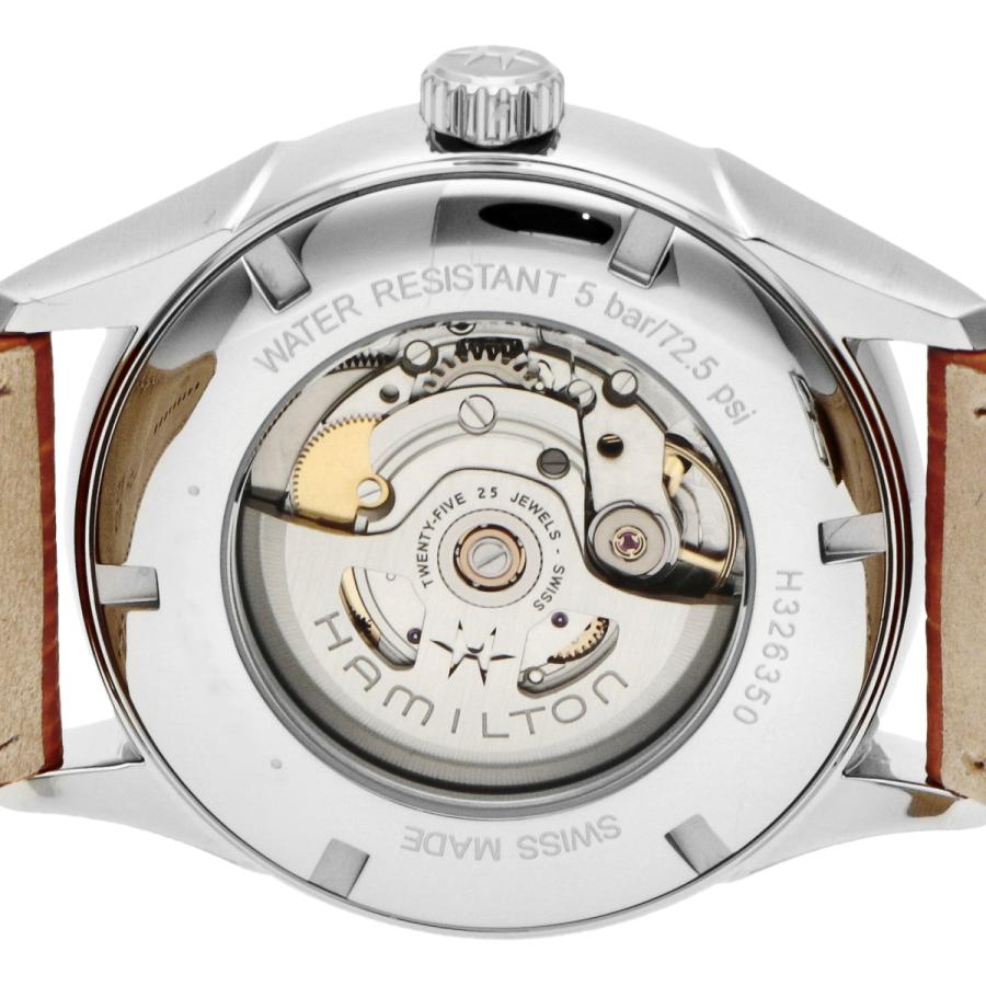 ハミルトン HAMILTON メンズ 時計 JAZZMASTER ジャズマスター 自動巻 ホワイト H32635511 時計 爆買の画像