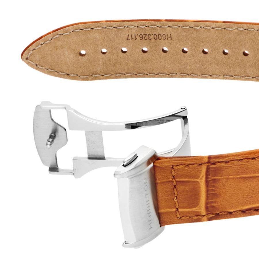 ハミルトン HAMILTON メンズ 時計 JAZZMASTER ジャズマスター 自動巻 ホワイト H32635511 時計 爆買の画像
