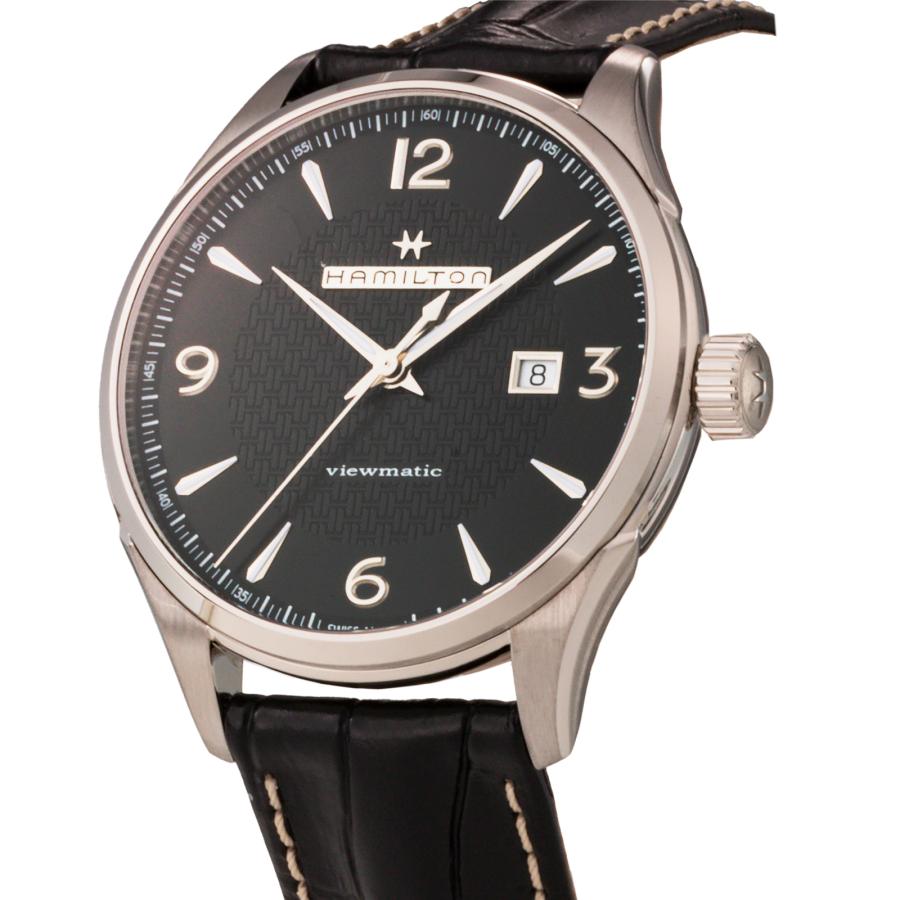 ハミルトン HAMILTON メンズ 時計 JAZZMASTER ジャズマスター 自動巻 ブラック H32755731 爆買の画像