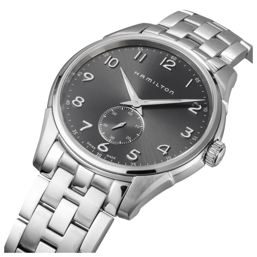 HAMILTON ハミルトン JAZZMASTER クォーツ メンズ ブラック H38411183 腕時計 高級 爆買の画像