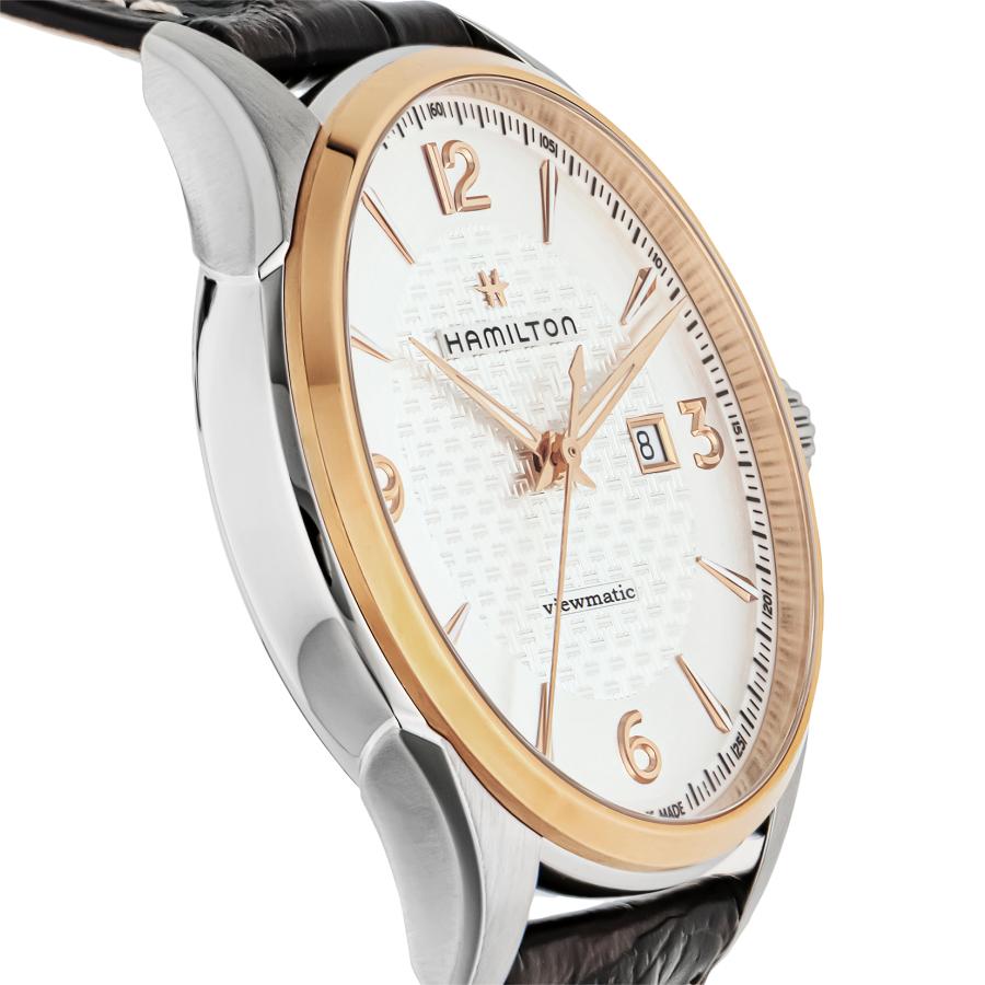 ハミルトン HAMILTON メンズ 時計 JAZZMASTER ジャズマスター VIEWMATIC AUTO 自動巻 シルバー H42725551 爆買の画像